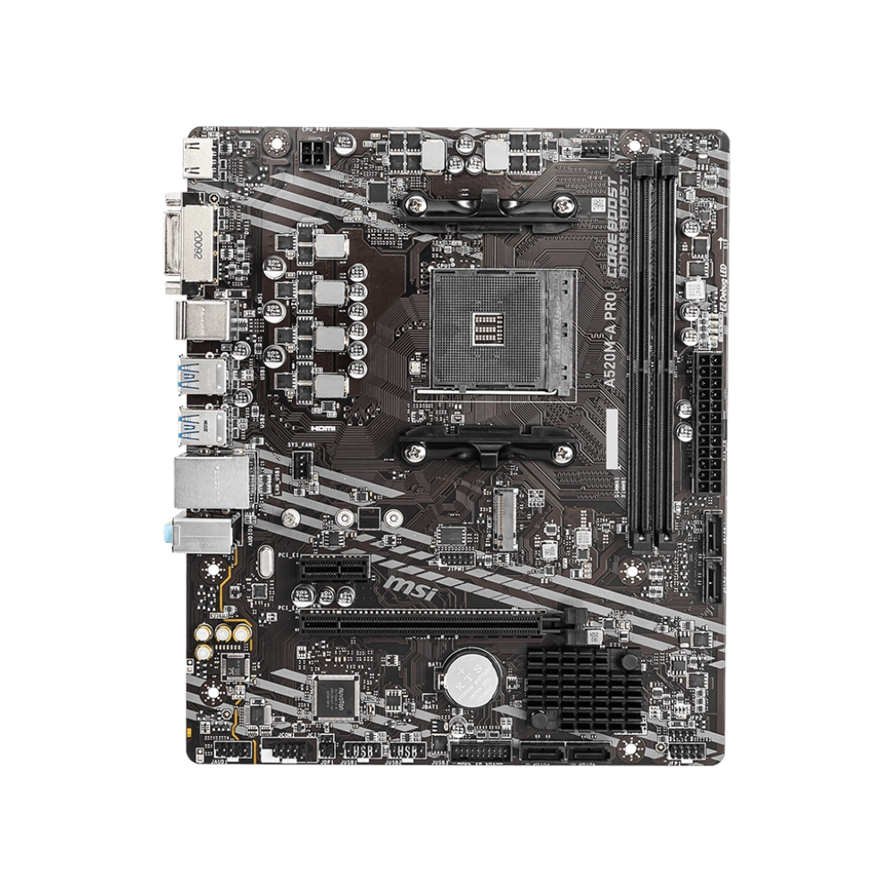 MSI Motherboard A520M-A PRO For AMD view 2
